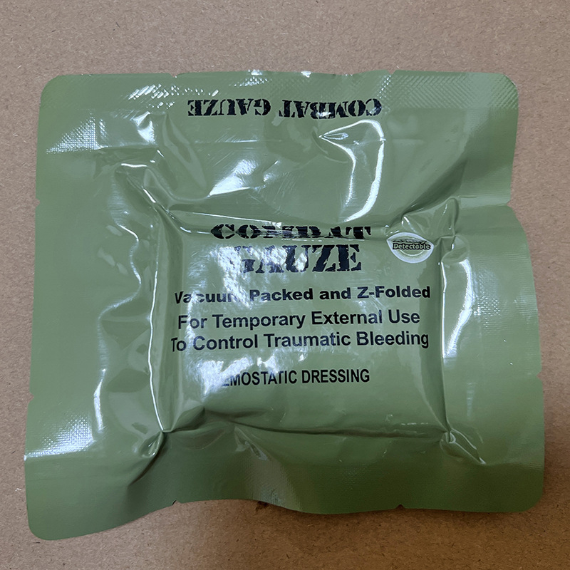 Kaolin-Chitosan Hemostatic Gauze — Model Kaolin Chitosan Hemostatic Gauze, Marcă Alte, Utilizare Kaolin Chitosan Hemostatic Gauze, Greutate 28 g