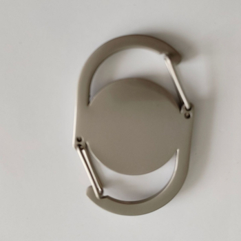 S-oblik karabiner od legure, nosivost 10 kg, otisnut logotip, mogućnost prilagodbe