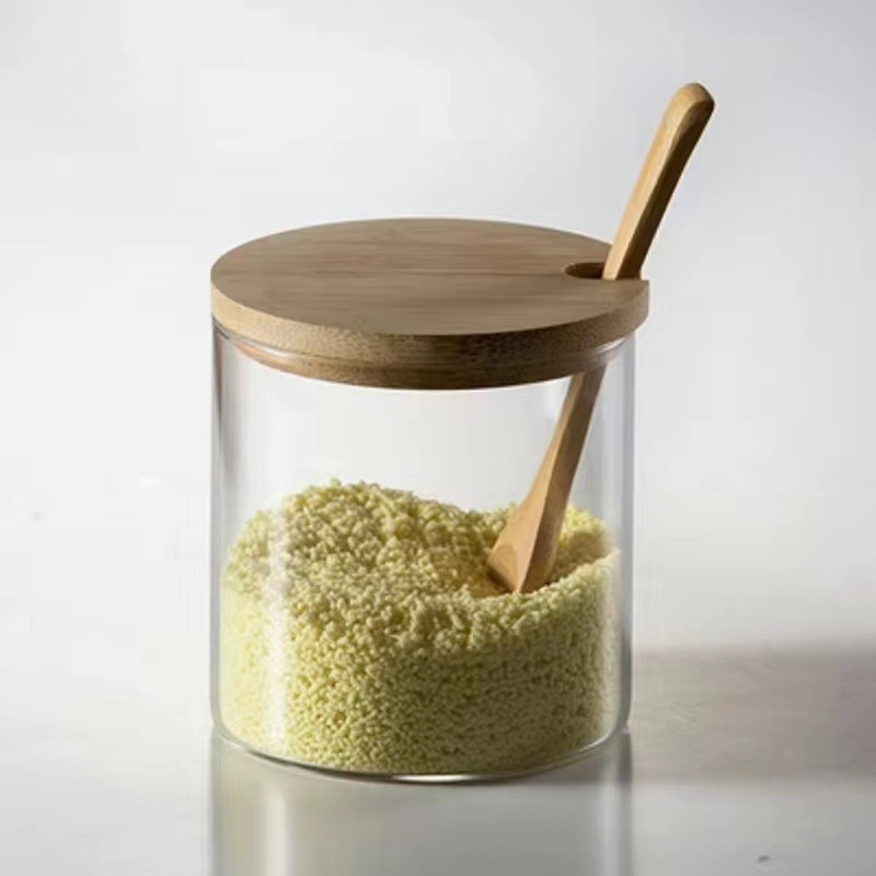 Autonomy Üveges fűszer-tartó, vízmentesen záródó, erősen vastagított kivitel, alkalmas szilárd fűszerekhez, logónyomás elérhető