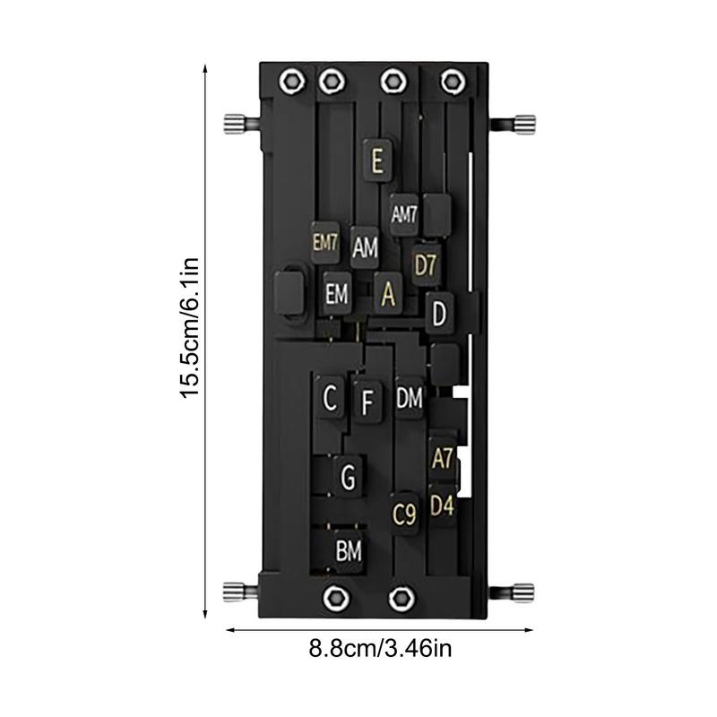 Еднобутонно устройство за акорди за народна китара — помощник за начинаещи с автоматично натискане на лади