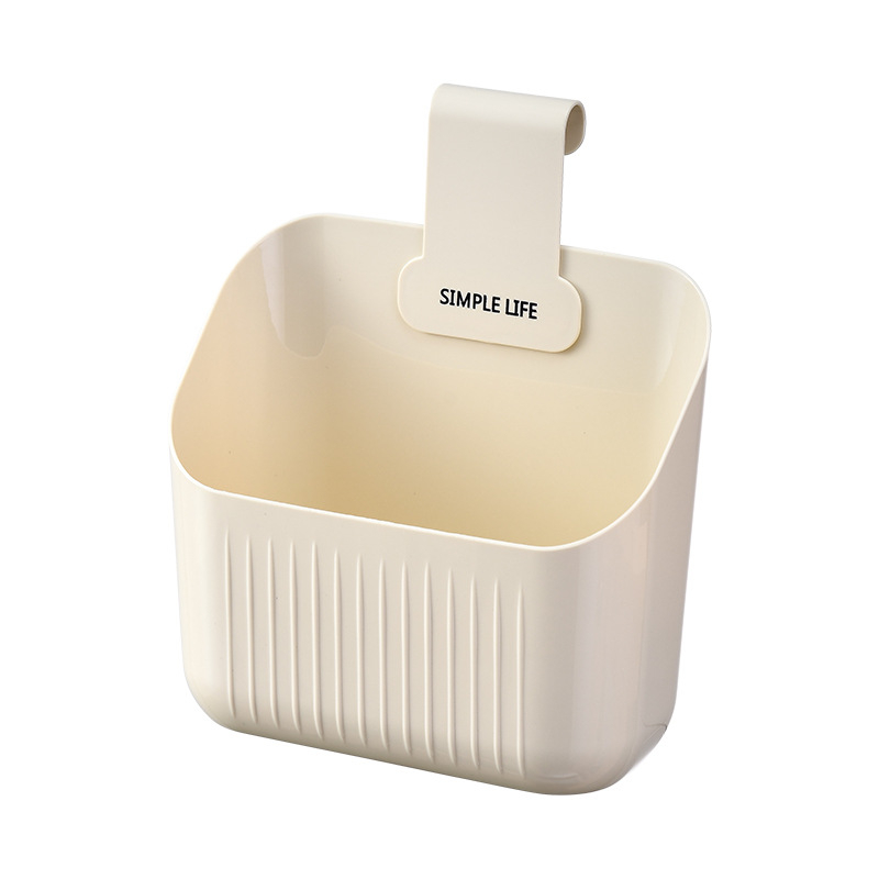 Πλαστική κουζίνας τοίχική μονάδα αποθήκευσης για τζίντζερ, σκόρδο και φρέσκα κρεμμυδάκια· εγκατάσταση χωρίς τρύπες· 1 επίπεδο· πολλαπλών χρήσεων· μοντέλο 2305241