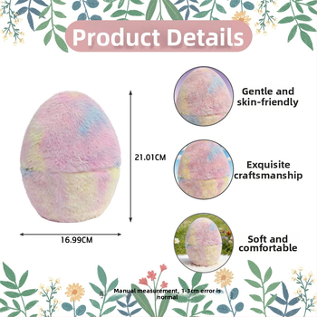 Uskrsno jaje – Kutija iznenađenja za zabave, plastična, mogućnost prilagodbe i ispisa logotipa, spremište za slatkiše