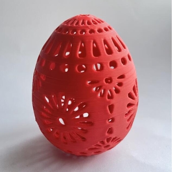 Πασχαλινό κούφιο αυγό διακοσμητικό – PLA, Σκανδιναβικό στυλ, 3D Εκτύπωση, μάρκα Senmeng