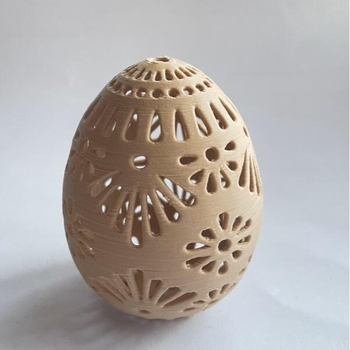 Πασχαλινό κούφιο αυγό διακοσμητικό – PLA, Σκανδιναβικό στυλ, 3D Εκτύπωση, μάρκα Senmeng