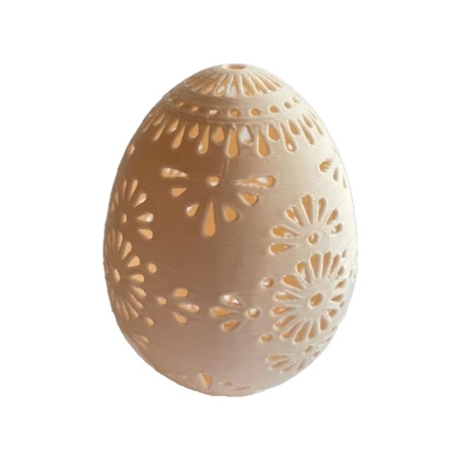 Πασχαλινό κούφιο αυγό διακοσμητικό – PLA, Σκανδιναβικό στυλ, 3D Εκτύπωση, μάρκα Senmeng