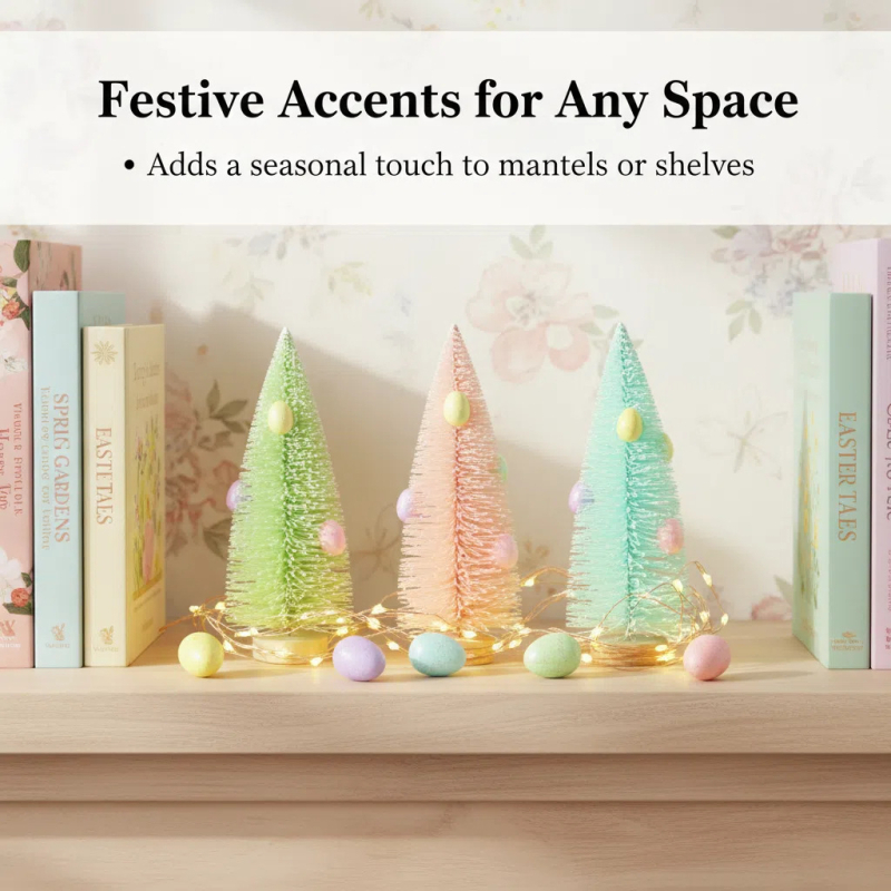 Uskrsni drveni ukras s jajetom – ručna izrada, prilagodljivo, mogućnost tiska logotipa (Materijali: PP jaja, drvena podloga, metalna konstrukcija)