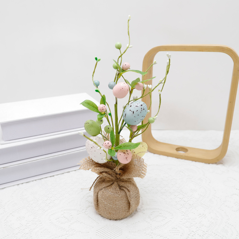 Držač uskršnjih jaja – Ručno izrađena plastična dekoracija i rekvizit za dom i fotografiju, Yuecheng 240272F2
