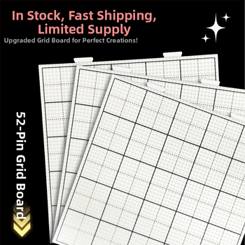 Doska na korálky so 52 a 104 kolíkmi, tepelne odolná, vyrytá, proti popáleniu a deformáciámodolná