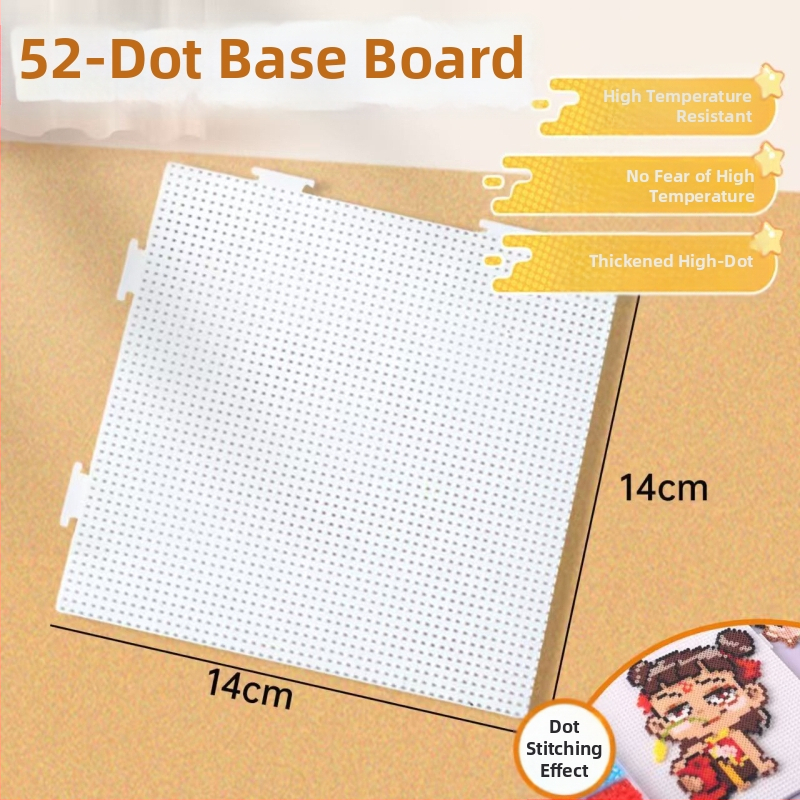 Doska na korálky so 52 a 104 kolíkmi, tepelne odolná, vyrytá, proti popáleniu a deformáciámodolná