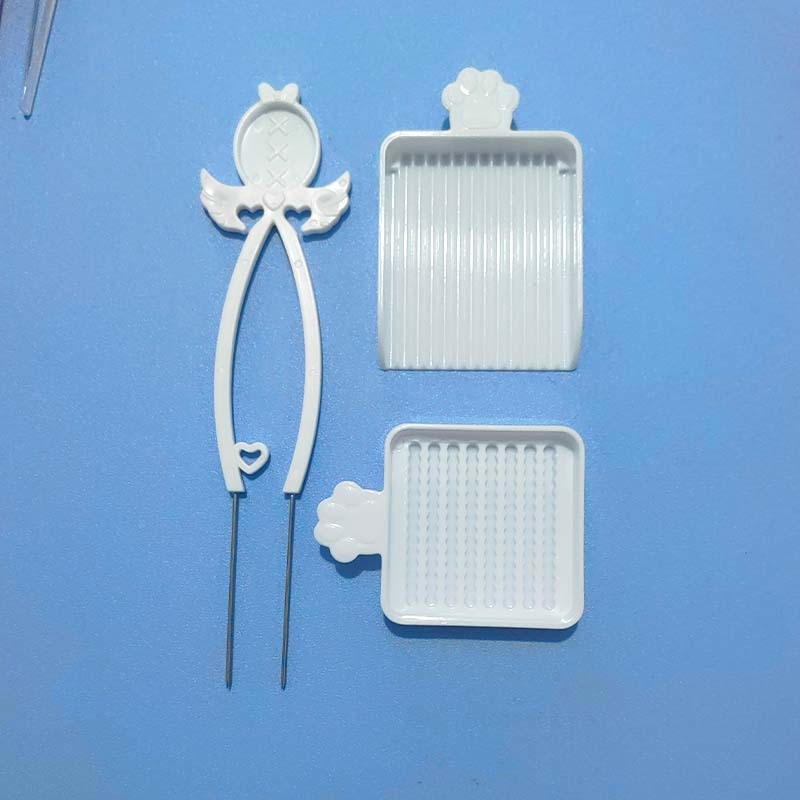 Placă pentru mărgele cu 52 și 104 pinteni, gravată, rezistentă la temperatură, anti-arzire și deformare