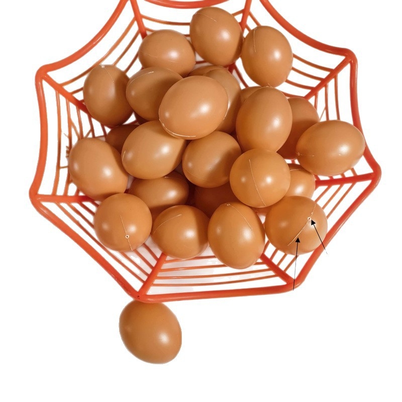 Uskrsni set jaja u gnijezdu — plast, injekcijsko lijevanje, mogućnost tiska logotipa, model didaktičkog materijala za vrtić, DIY crtanje