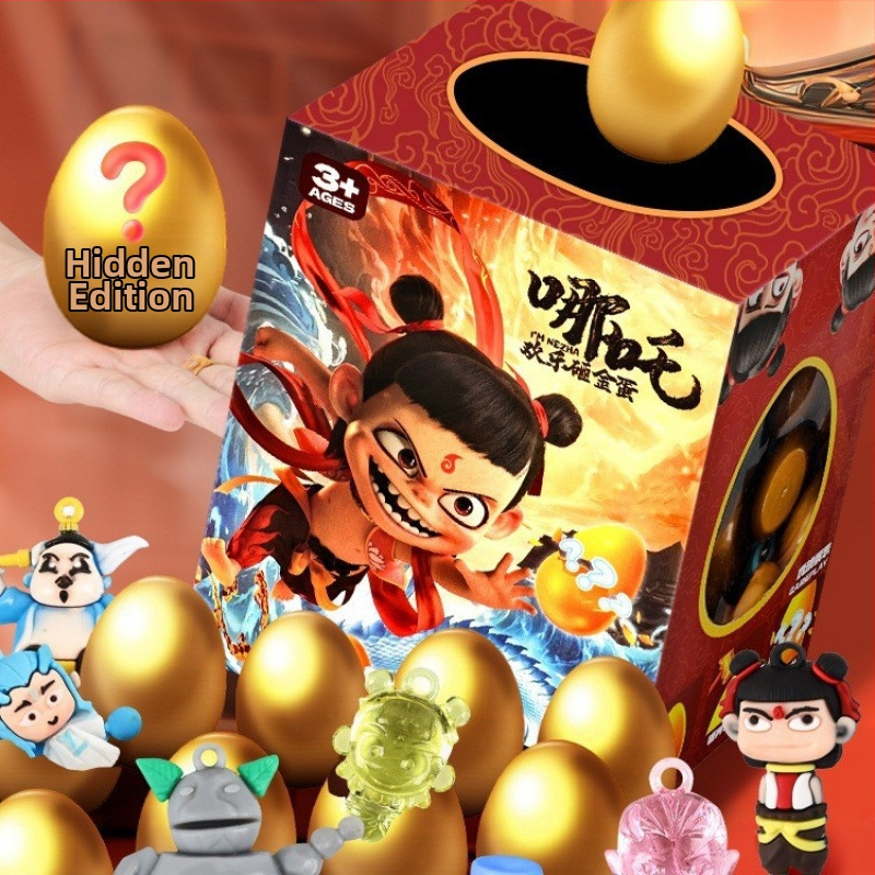 Nezha uskršnje jaje igračka za djevojčice – tajna kutija, model 2025, marka ffy, materijal svila cvijet, šifra proizvoda 3kck8rrr