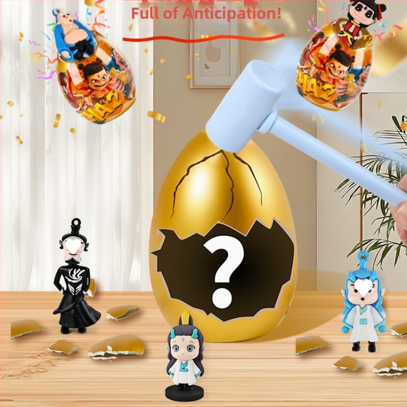 Nezha uskršnje jaje igračka za djevojčice – tajna kutija, model 2025, marka ffy, materijal svila cvijet, šifra proizvoda 3kck8rrr