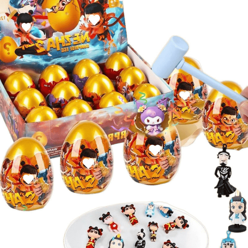 Nezha uskršnje jaje igračka za djevojčice – tajna kutija, model 2025, marka ffy, materijal svila cvijet, šifra proizvoda 3kck8rrr