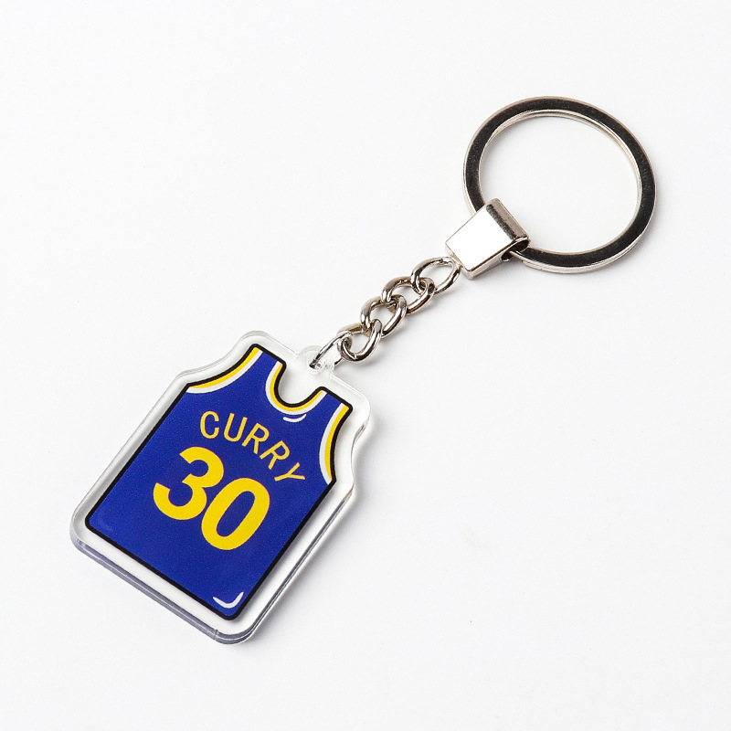 Ключодържател за баскетболни фенове с висулка на екип (Материал: Пластмаса + Метал; Персонализация: Да; Печатано лого: Да; Спорт: Баскетбол)