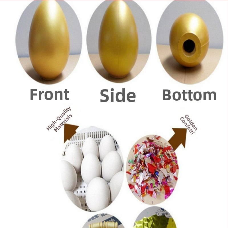 Gipski stalak za izlaganje jaja uz alat za lomljenje jaja, šifra proizvoda zy-12132, dar za kolege i prijatelje