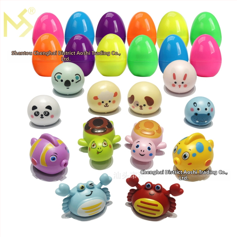 DIY plastično uskrsno jaje s dinosaurom – skup za igru, mogućnost prilagodbe i tiska logotipa, brend Aoshi