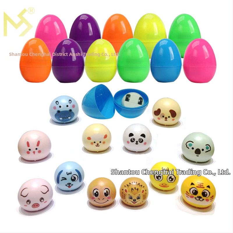 DIY plastično uskrsno jaje s dinosaurom – skup za igru, mogućnost prilagodbe i tiska logotipa, brend Aoshi