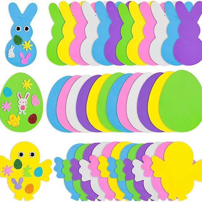 Plastično uskrsno jaje za DIY puzzle i privjesak s naljepnicama (Materijal: plastika; Uvoz: Ne; Dar: Ne; IP dozvola: Ne; Kategorija: Uskrsno jaje)