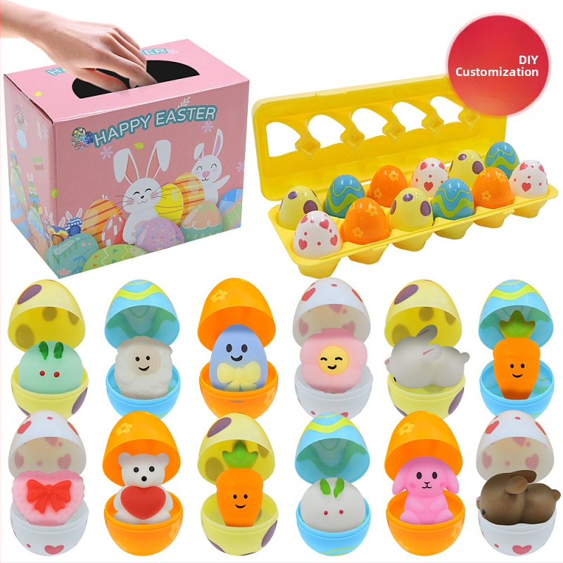 Veľkonočné vajíčko DIY darček – plast, personalizovateľné a potlač loga