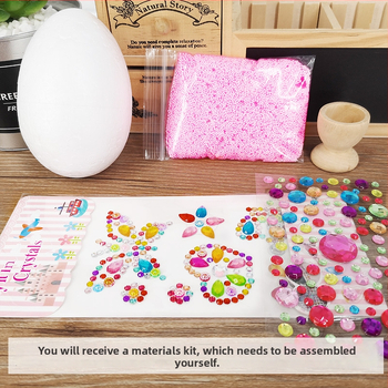 Set Uskrsnih Jaja Youguoguo Youyou — pjenasta lopta + snježna masa, DIY bojanje jaja za vrtić