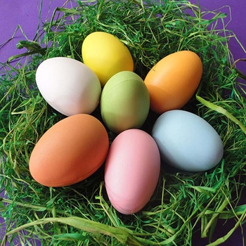 Ding Ding Ouă de Paște, plastic, vopsit, personalizabil, logo imprimat