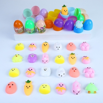 Dječji gashapon uskršnje plastične jaje – set za dekoraciju s otisnutim logom Mingyu