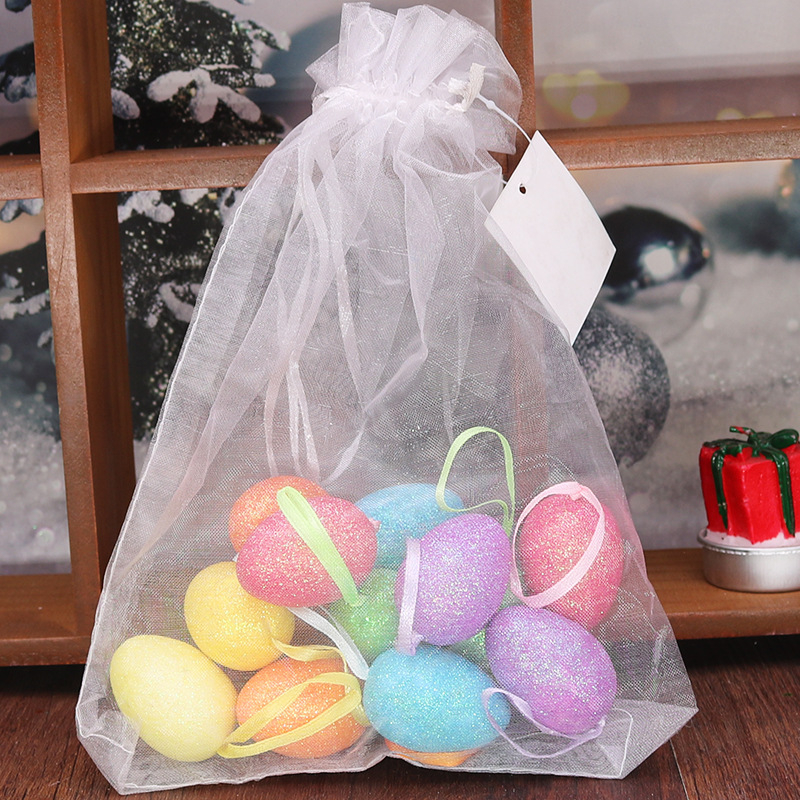 Ouă de Paște - lucrate manual, personalizabile, Snow Cream - ambalare 480 buc., cadou gata