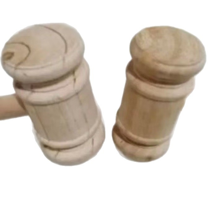 Drveni čekić za masažu – ručno izrađeni, od lotosovog drveta, kineskog stila