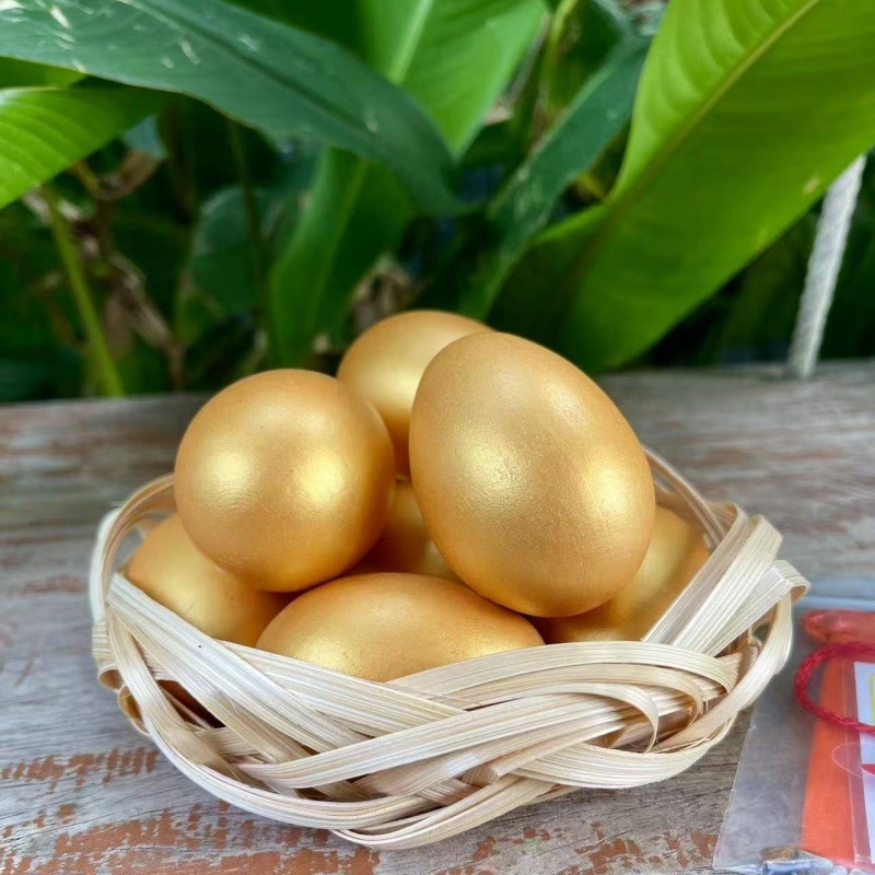 Drvene uskrsne jaja za igru — bojano drvene jaje za djecu 4–6 godina, potiču emocionalni razvoj, vid, kognitivne vještine i finu motoriku