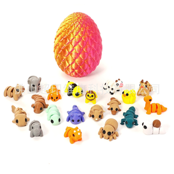 Πασχαλινό σετ ζώων σε 3D εκτύπωση – διακοσμητικά αυγού με έκπληξη (PLA υλικό · 3D εκτύπωση · προσομοιωμένα ζώα · προσαρμόσιμα διακοσμητικά)