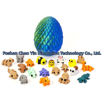 Πασχαλινό σετ ζώων σε 3D εκτύπωση – διακοσμητικά αυγού με έκπληξη (PLA υλικό · 3D εκτύπωση · προσομοιωμένα ζώα · προσαρμόσιμα διακοσμητικά)