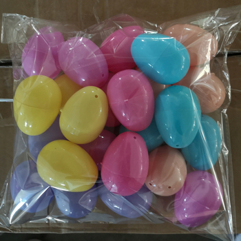 Κάψουλα Πασχαλινών Αυγών – πλαστικό κέλυφος, ανοιγόμενος γκασάπον, εκτυπωμένο λογότυπο, μάρκα New Jiangnan