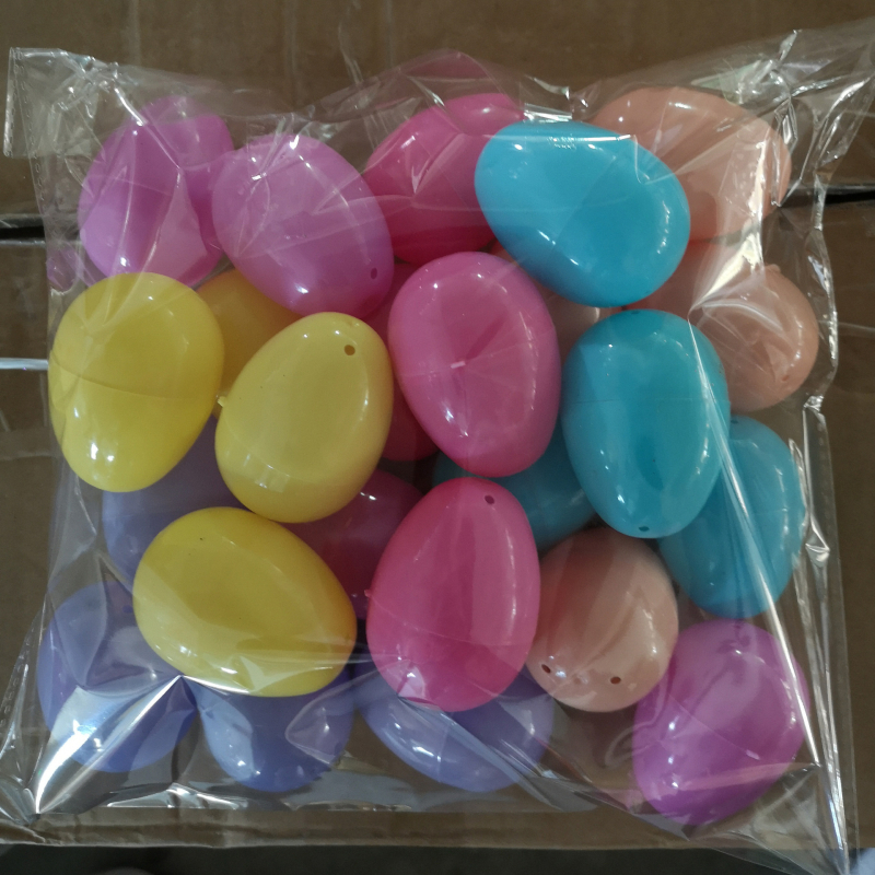 Κάψουλα Πασχαλινών Αυγών – πλαστικό κέλυφος, ανοιγόμενος γκασάπον, εκτυπωμένο λογότυπο, μάρκα New Jiangnan