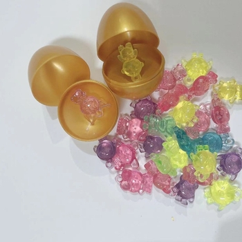 80 komada plastičnih jaja za djecu – igra razbijanja jaja