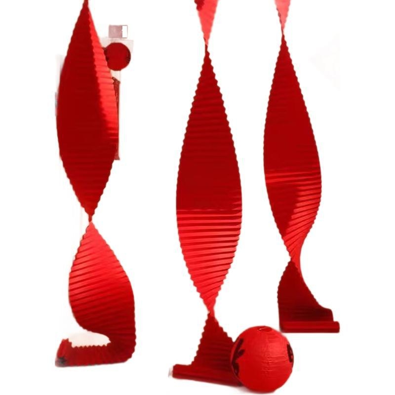 Vjenčani rekviziti za uređenje prostora — valovita papirnata pozadina s origami u obliku vala, dekorativni rekvizit za uređenje prostora (Materijal: papir; Kategorija: Ornament; Proizvod: Rekvizit za uređenje prostora)