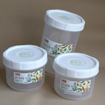 Zenxin plastična cilindrična kutija za hranu, zatvorena, 501–800 ml, kompatibilna s mikrovalnom pećnicom