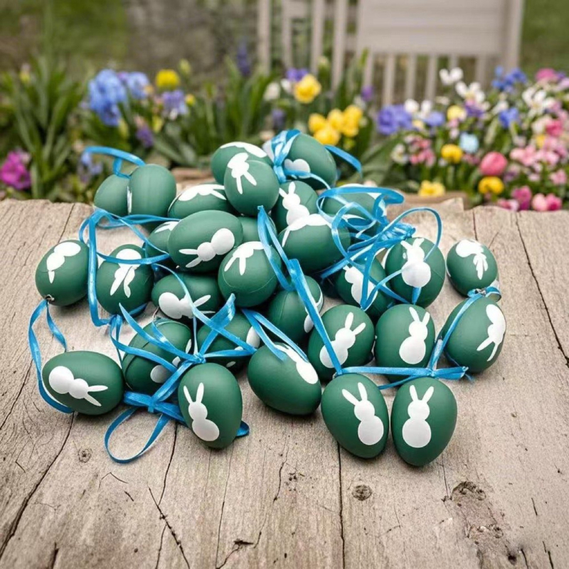Uskrsno plastično matirano obojano jaje – 6 uzoraka; Materijal: Plastika; Kategorija: Uskrsno jaje