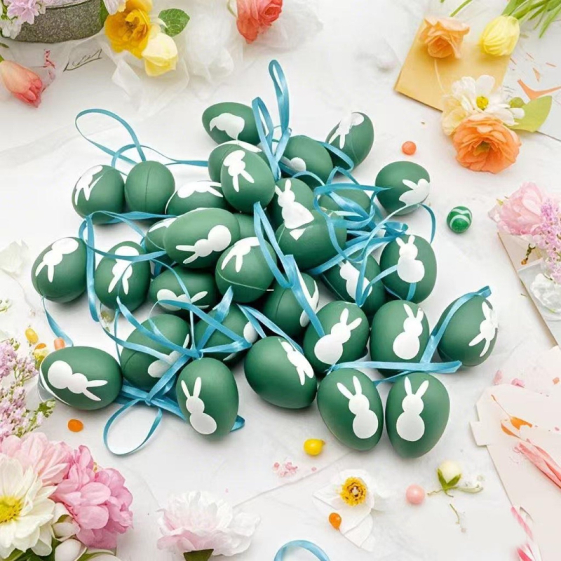 Uskrsno plastično matirano obojano jaje – 6 uzoraka; Materijal: Plastika; Kategorija: Uskrsno jaje