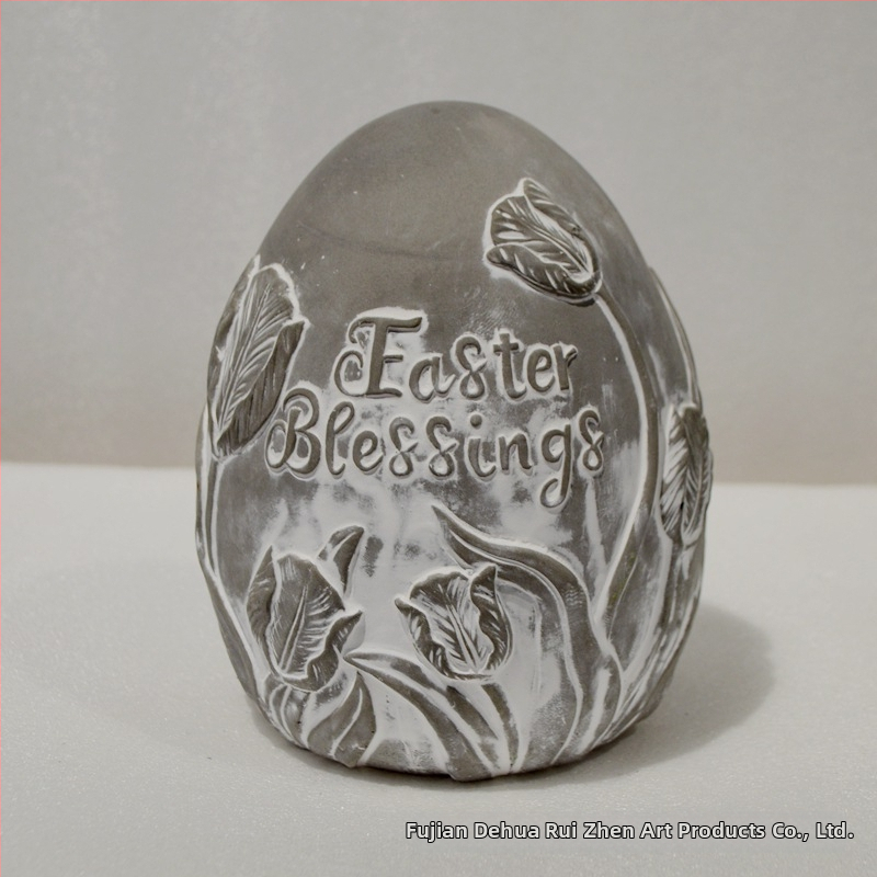 Uskrsno jaje od cementa, oslikano, prilagođeno - Marka: Rz, Kod proizvoda: Rz 2024010808