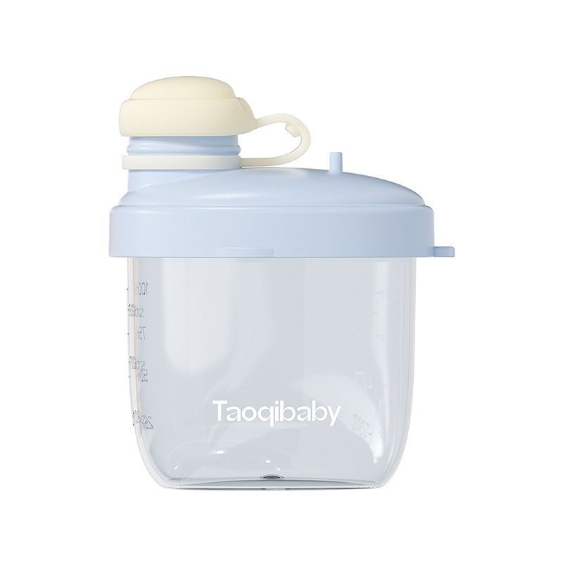 Taoqibaby prijenosna kutija za mlijeko u prahu s dozatorom za grickalice, za novorođenčad do 3 godine, vlastita marka, ekskluzivni prekogranični izvor