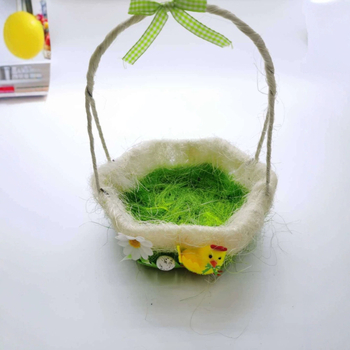 DIY pjenasta uskršnja jaja set s ukrasima zeca i pilića