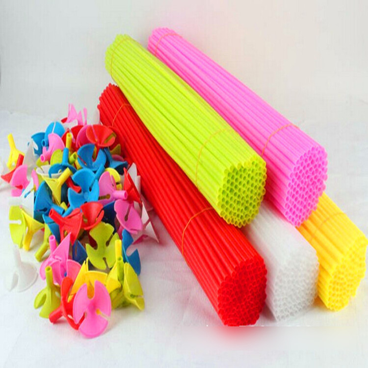 Ji Laimei πλαστικός στύλος μπαλονιών με Magic Strip για γάμους