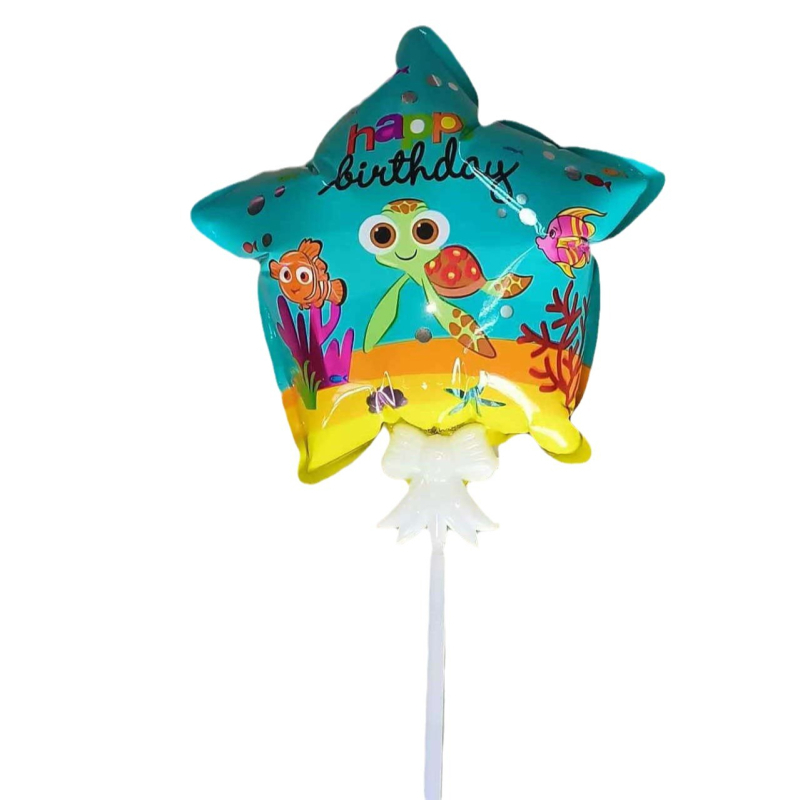 Μπαλόνι από αλουμινόφυλλο με αυτοφουσκωτό σχέδιο ζώου κινουμένων σχεδίων, λογότυπο OK, κατάλληλο για Χριστούγεννα, Ημέρα του Αγίου Βαλεντίνου, Ανοιξιάτικο Φεστιβάλ, Κινέζική Ημέρα του Ερωτευμένου, γάμους, Εθνική Ημέρα και Παιδική Ημέρα