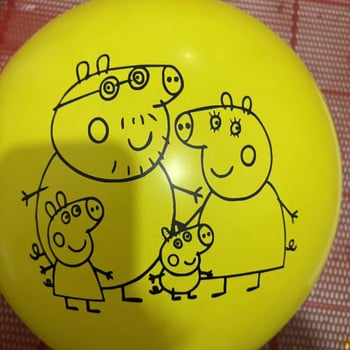 Nezha στρογγυλό μπαλόνι για γενέθλια και διακόσμηση νηπιαγωγείου, δυνατότητα εκτύπωσης λογότυπου