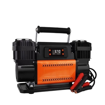 Automobilska pumpa za zrak s dvostrukim cilindrima, digitalni prikaz, 12V, 280W+, 60 L/min