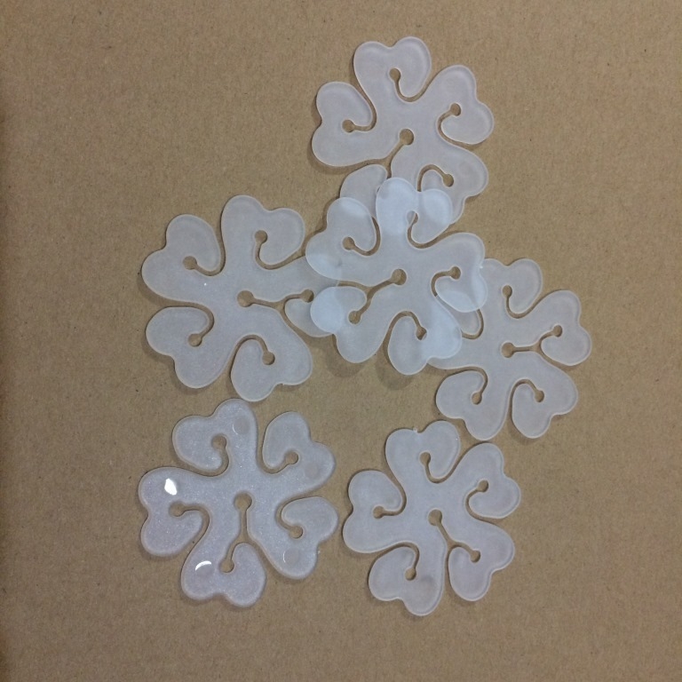 Αξεσουάρ πλαστικά μπαλονιών με σχήμα άνθους δαμάσκηνου — Xinlongfei, πλαστικό, πλήρες σετ