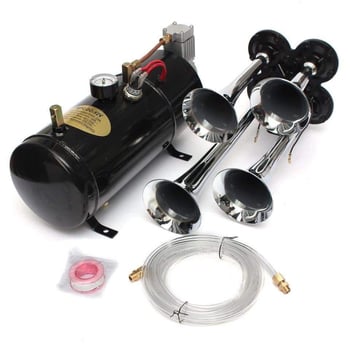 Auto zračna pumpa s rezervarom, 12V, 160W, kabel 3 m, cijev 3 m, automatsko isključivanje