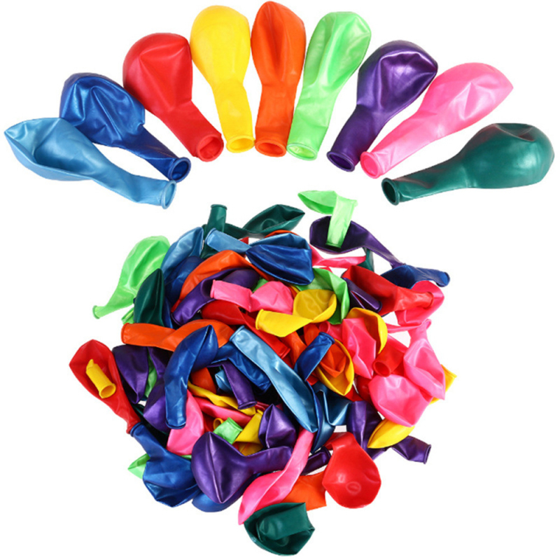 Μπαλόνι διακόσμησης από καουτσούκ, στρογγυλό σχήμα, περλέ φινίρισμα, χωρίς λογότυπο, χωρίς άδεια IP