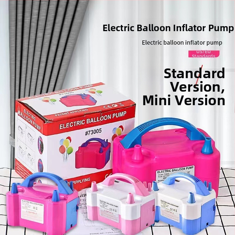 Σετ φουσκωτήρων μπαλονιών με ηλεκτρική και ποδοκίνητη αντλία, μακριά λωρίδα από Oxford ύφασμα, για μπαλόνια με αέρα, γιορτή